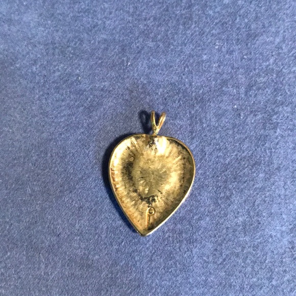 HART SHAPED NECKLACE SLIDE - Picture 2 of 2